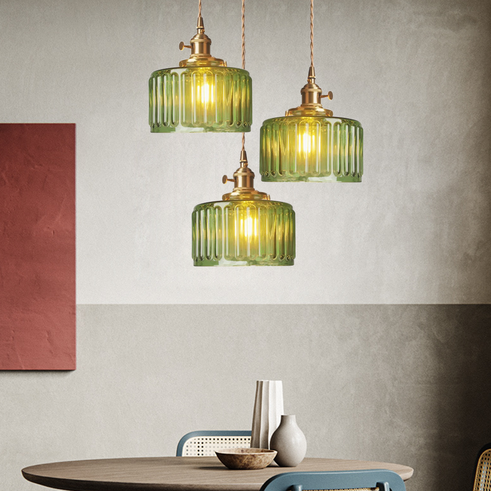 CrystalGlare - Vintage Crystal Glass Pendant Light