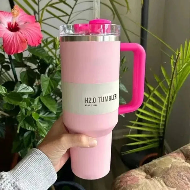 HydratePro - 1180ml Insulated Water Bottle with FlowState Lid