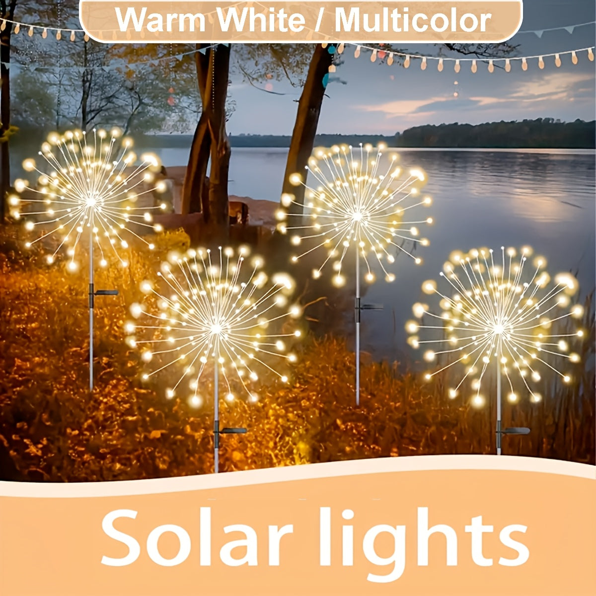 Cielsol - Solar LED Outdoor Lamp for Garden and Patio
