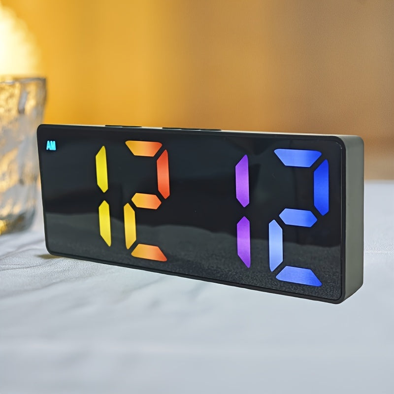 Chronara Clock - LED Digital Alarm Clock with Date Display