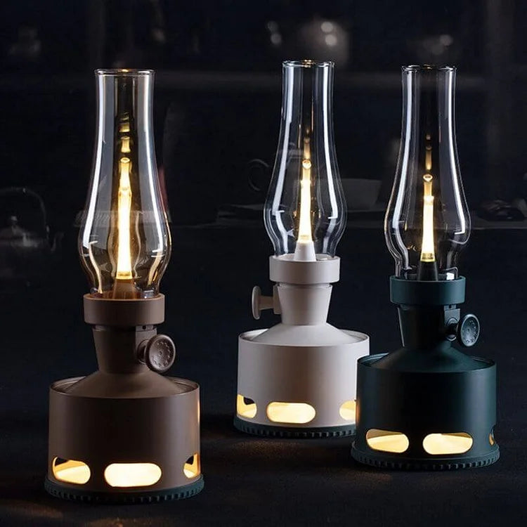 NostalgiaLamp - Vintage LED Lantern for Cozy Evenings