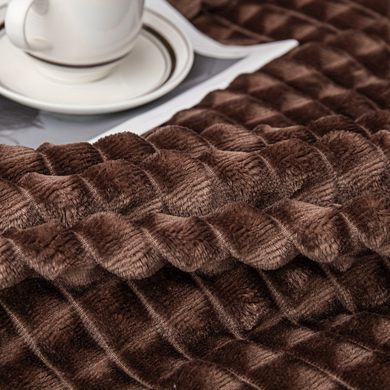 FlannelLuxe - Soft & Warm Fleece Flannel Throw Blanket