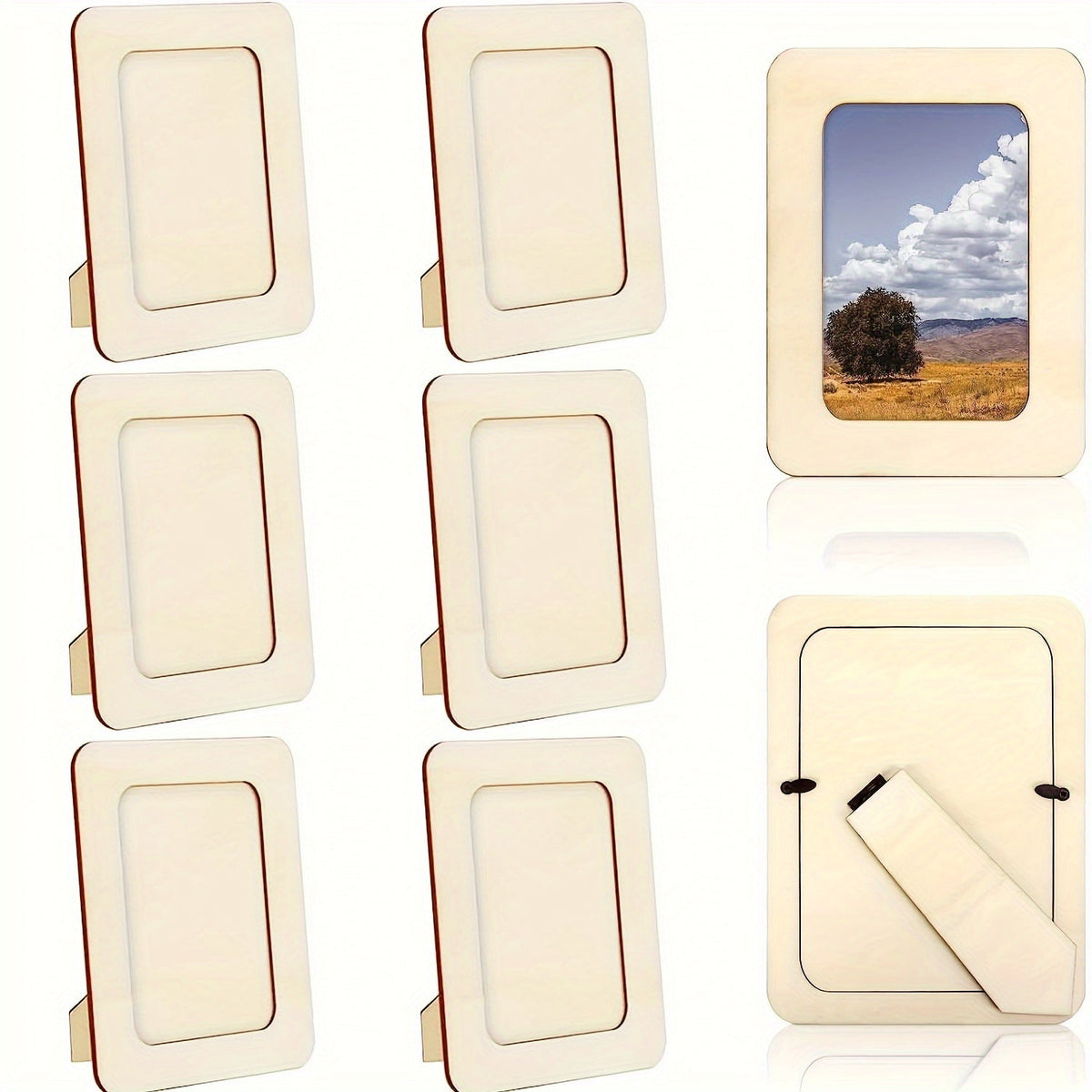 CreativeFrame - Customizable Wooden Photo Frames