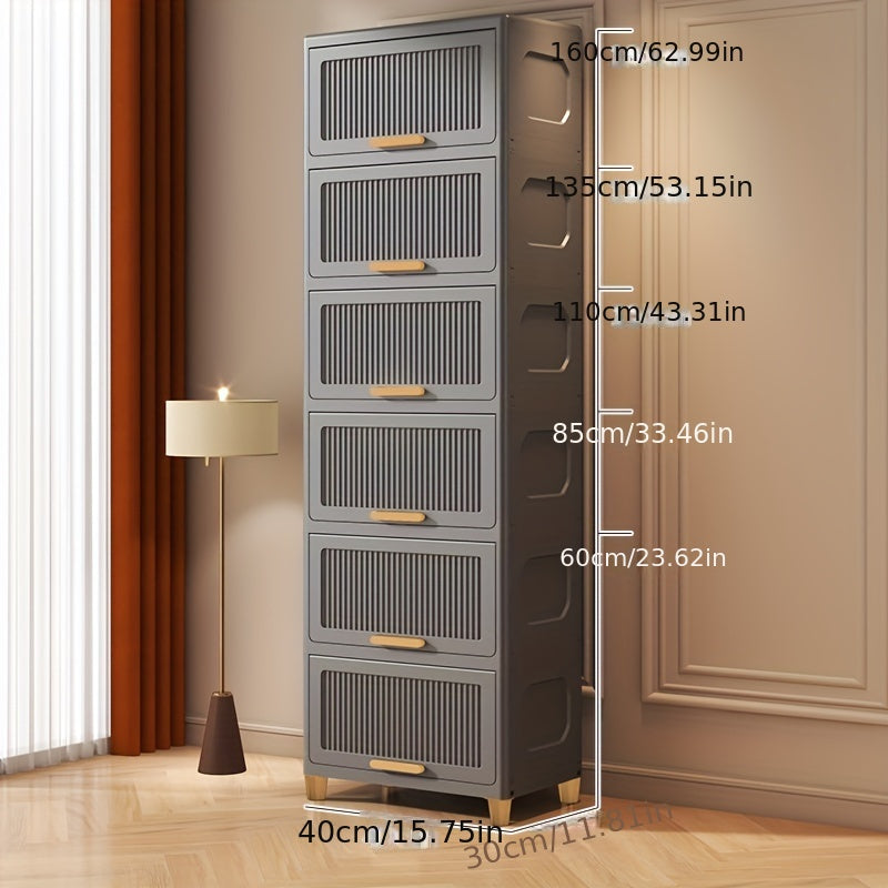 SleekStorage - Waterproof Flip-Top Storage Cabinet