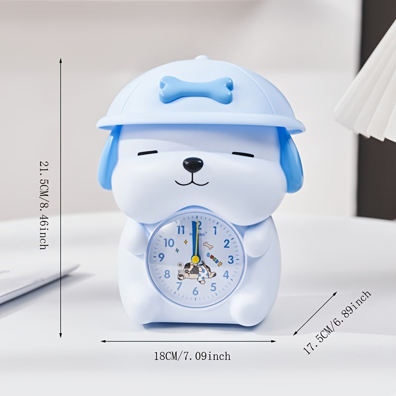 PuppyTime - Cute Dog Alarm Clock for Bedroom and Desk