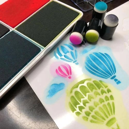 ColorPlay - Set Peinture Doigts Créatif 20 Couleurs