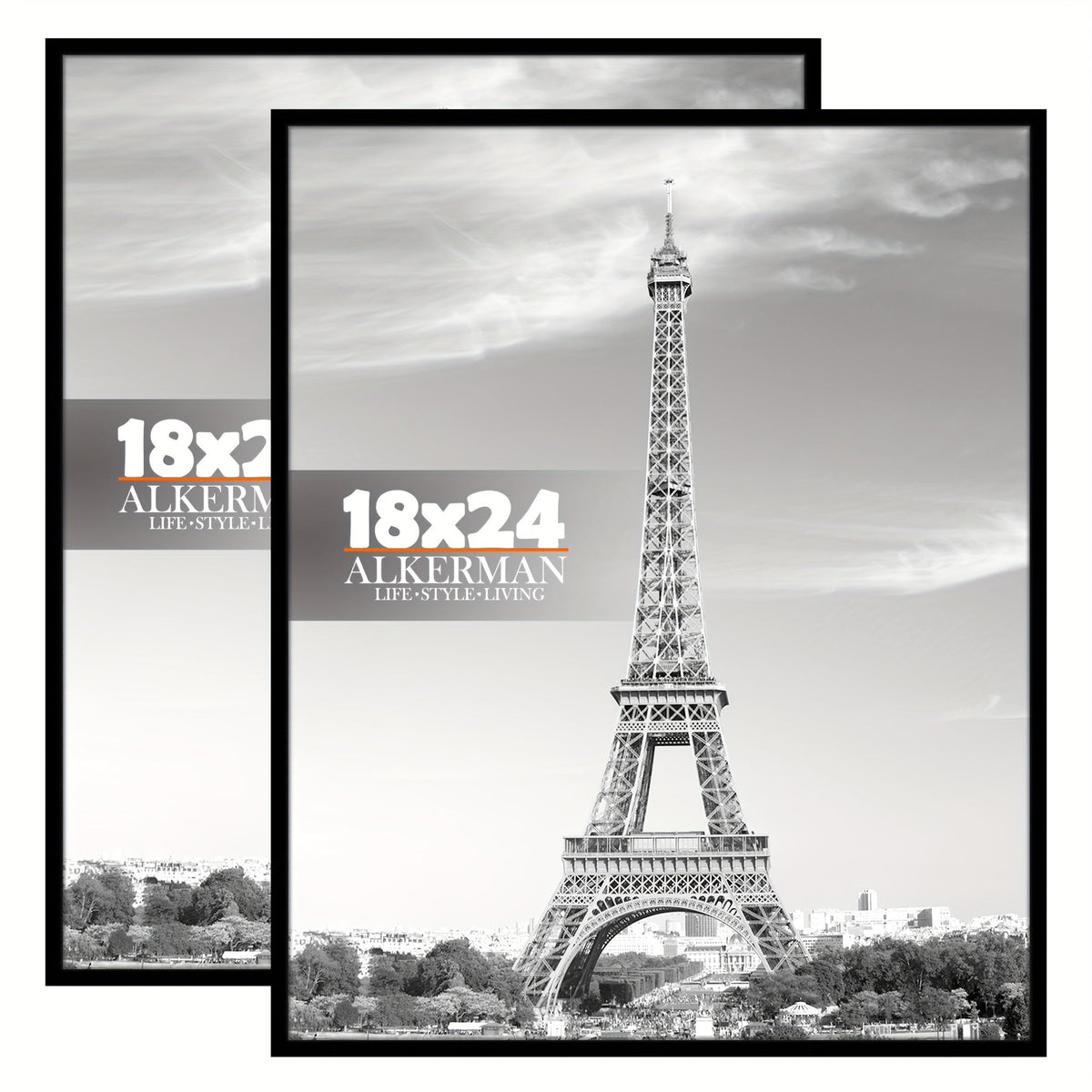Timeless Frame - Set of 2 Elegant Black Photo Frames