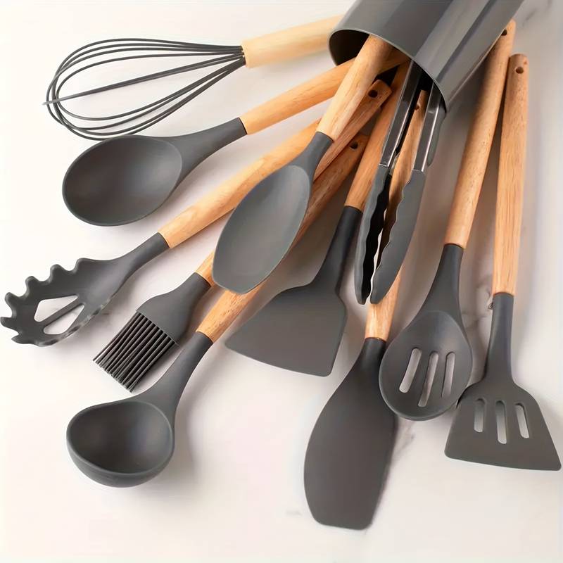 Silik - Scratch-Resistant Silicone Kitchen Utensil Set