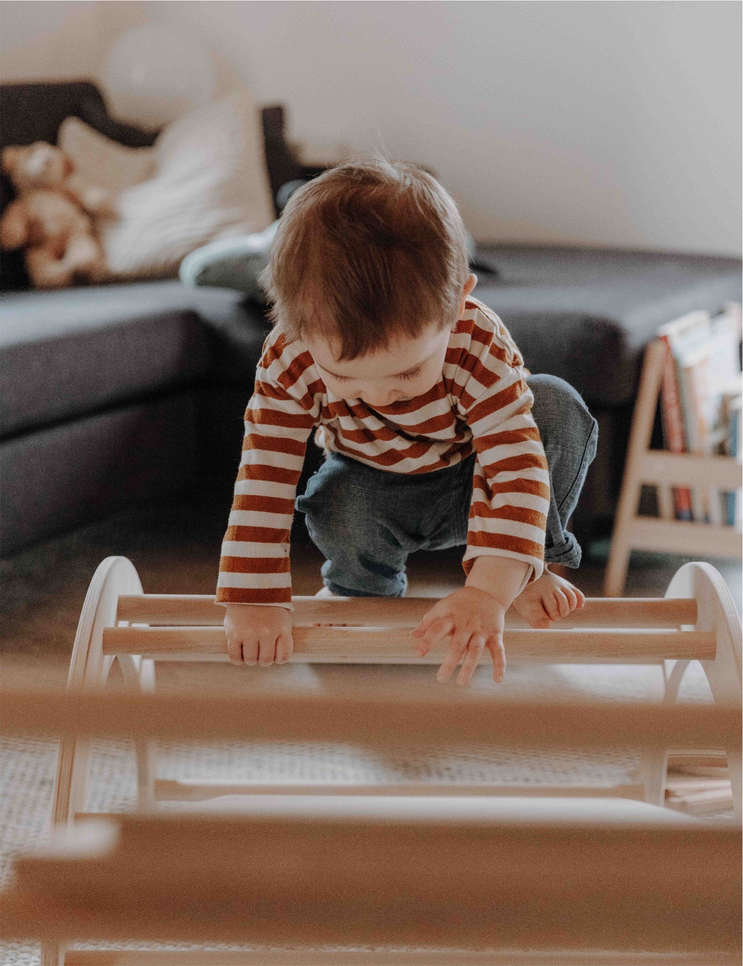 PlayClimb Arch – Arc d'Escalade en Bois pour Enfants