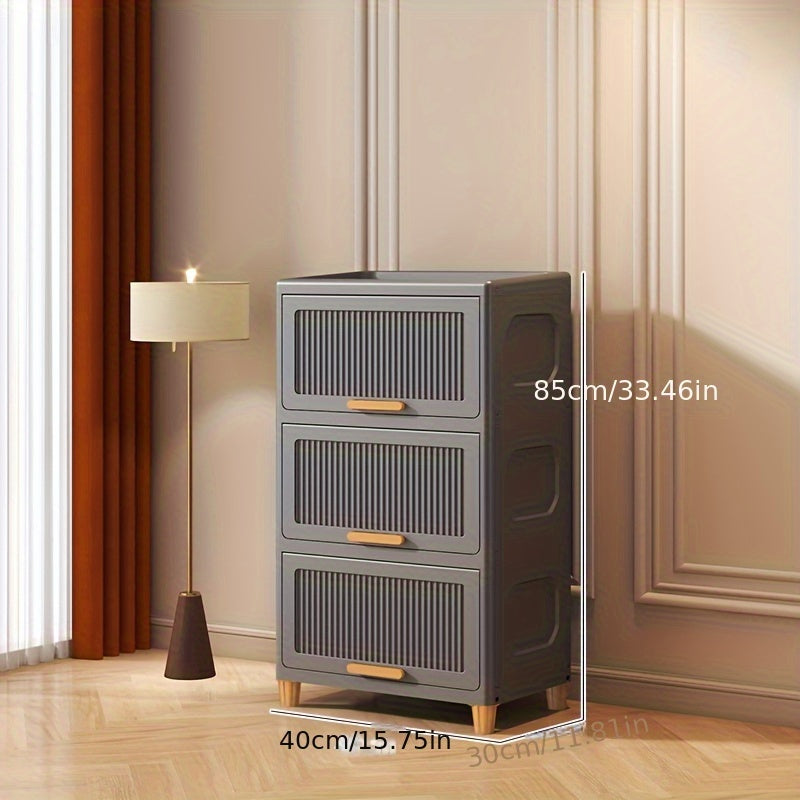 SleekStorage - Waterproof Flip-Top Storage Cabinet