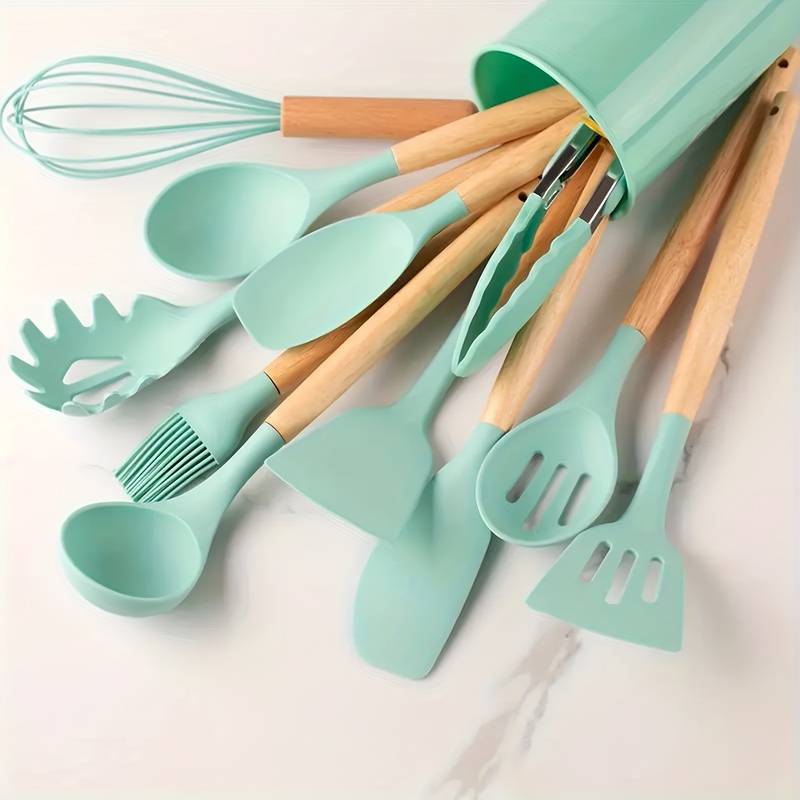 Silik - Scratch-Resistant Silicone Kitchen Utensil Set
