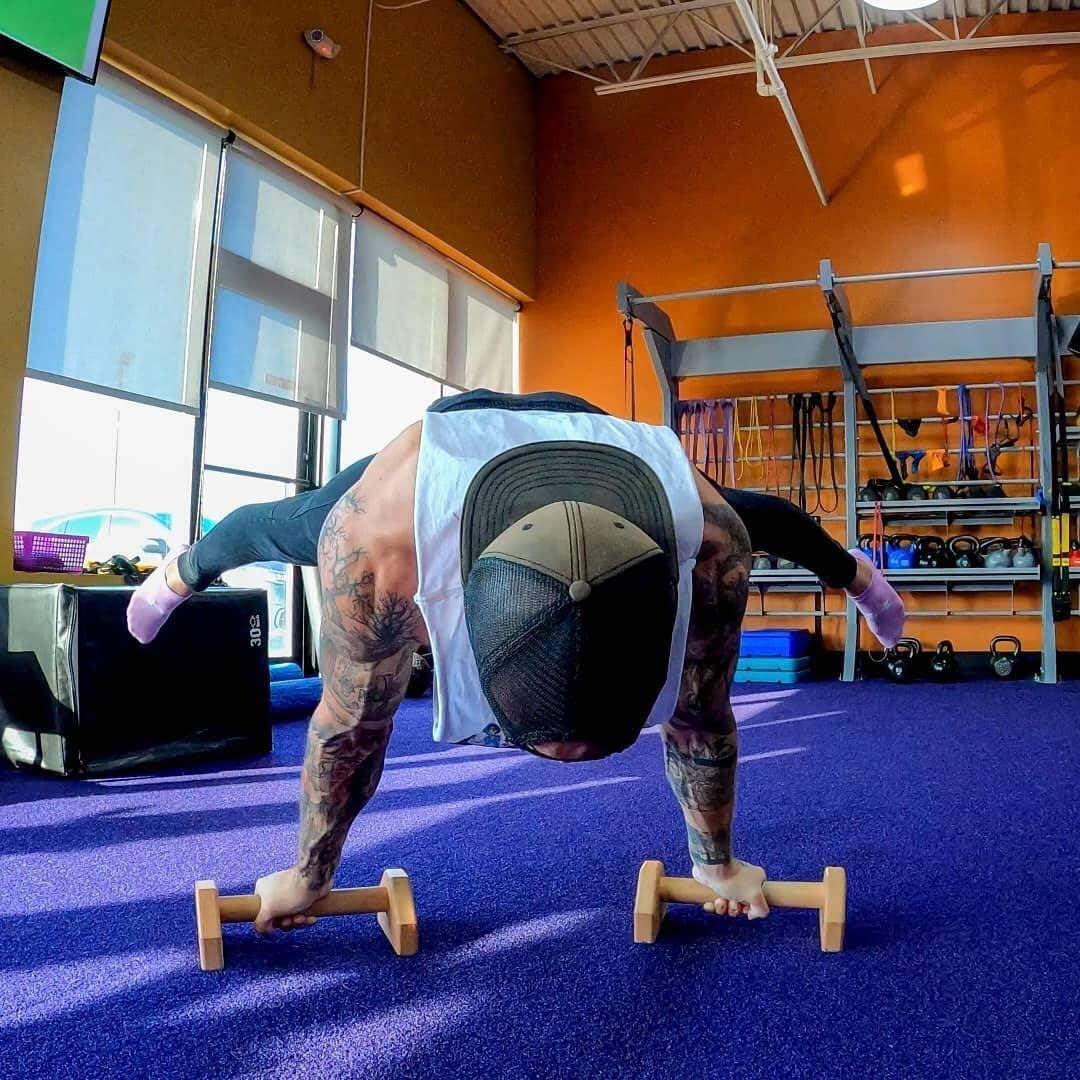 Calisthenics PowerBars - Barres de pompes en bois massif
