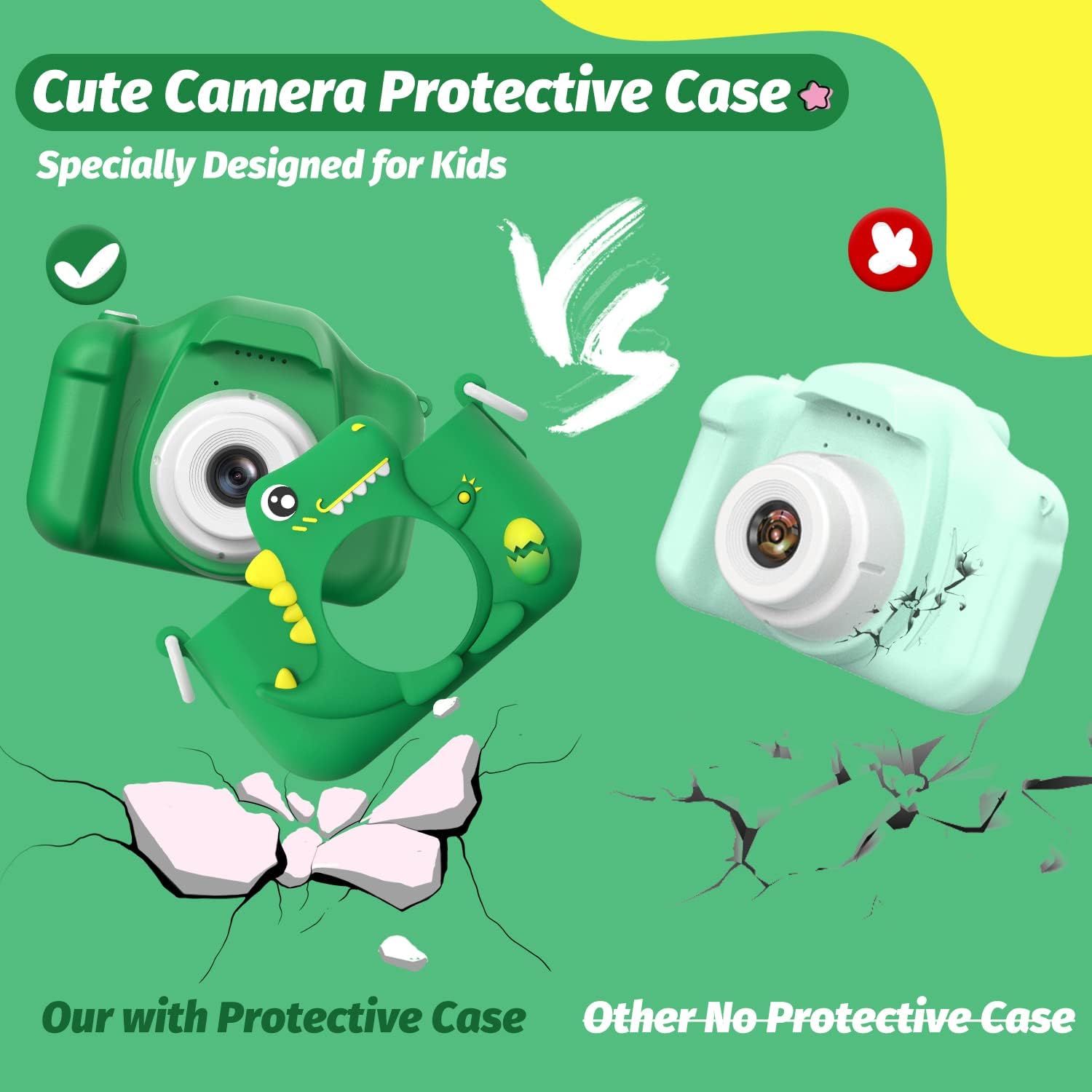 NanoLens - Dinosaur 1080P Camera for Creative Kids