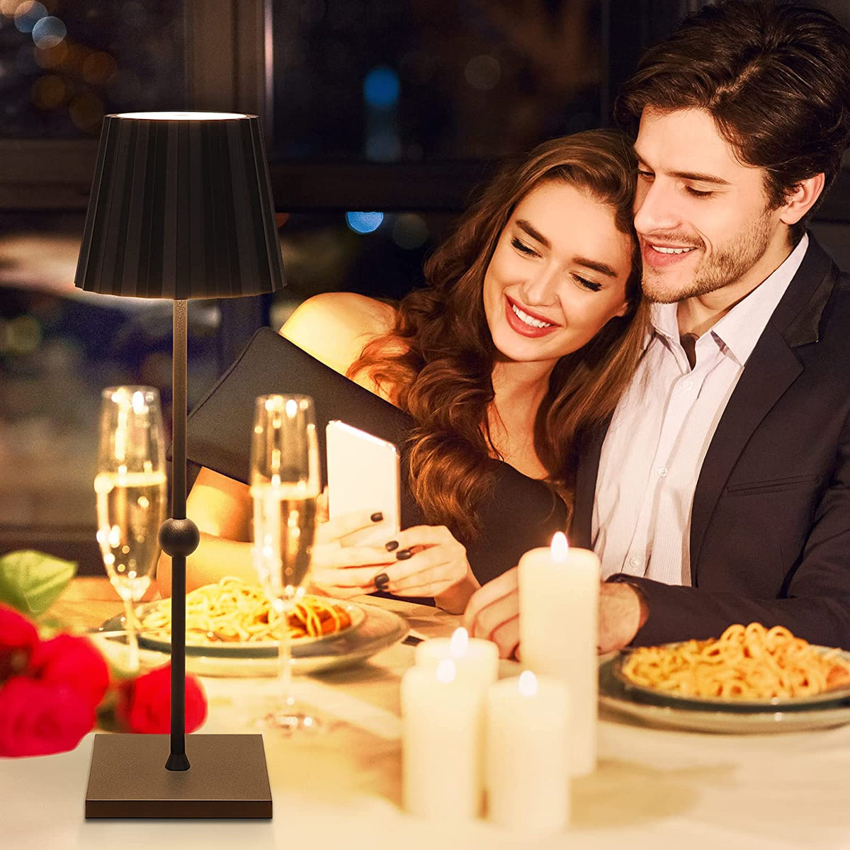 Yaldusk - Wireless Table Lamp with Progressive Dimmer