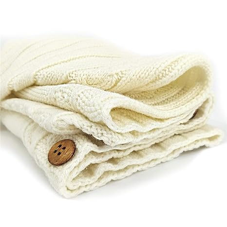 YoluNest - Soft Warm Beige Baby Blanket for Newborns