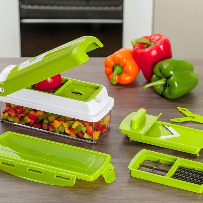 SlicePro - Mandoline et coupe-légumes multifonction