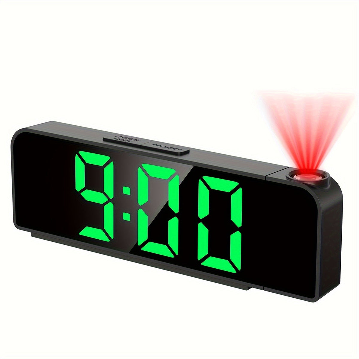 ProjecTime Clock - LED Projection Alarm Clock with Temperature Display