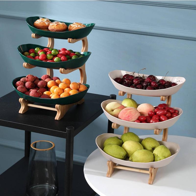 FruitTower - Elegant Fruit Stand for an Organized Kitchen