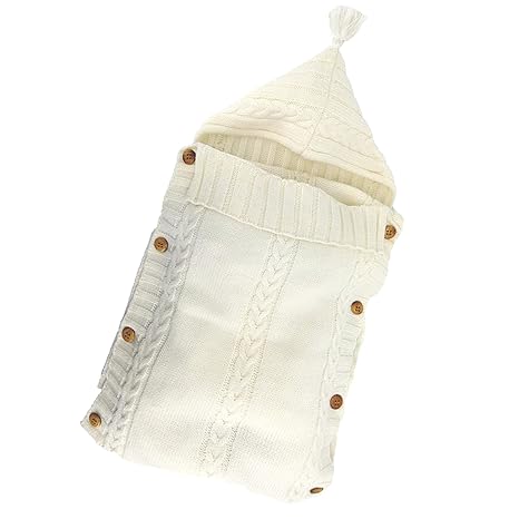 YoluNest - Soft Warm Beige Baby Blanket for Newborns