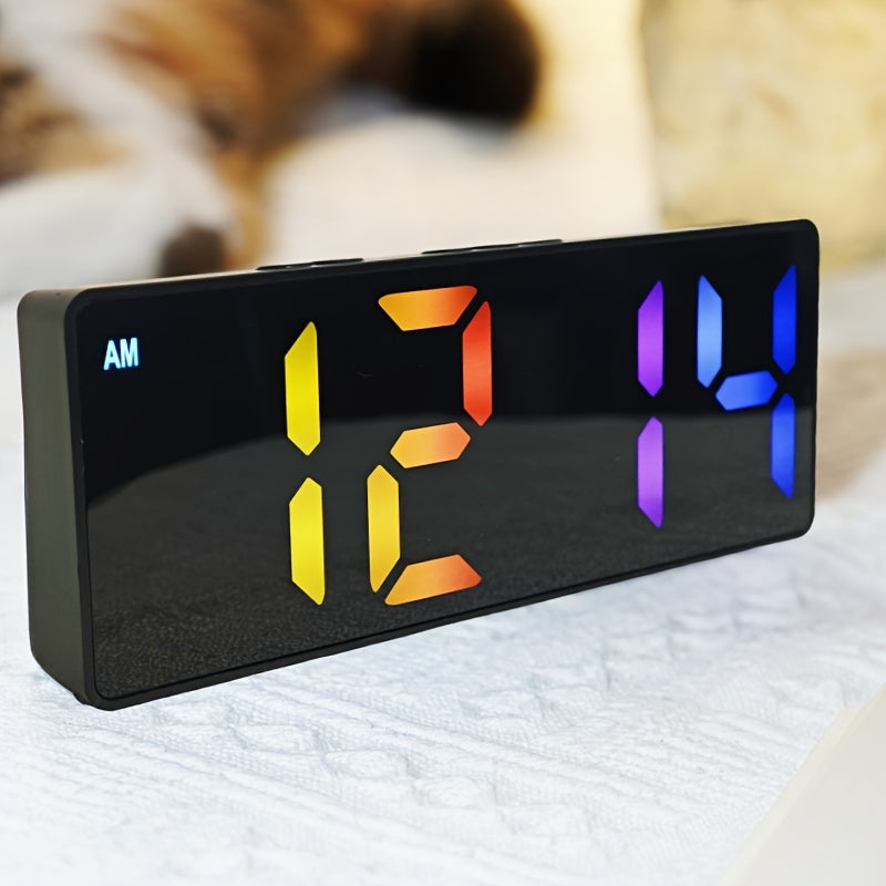 Chronara Clock - LED Digital Alarm Clock with Date Display