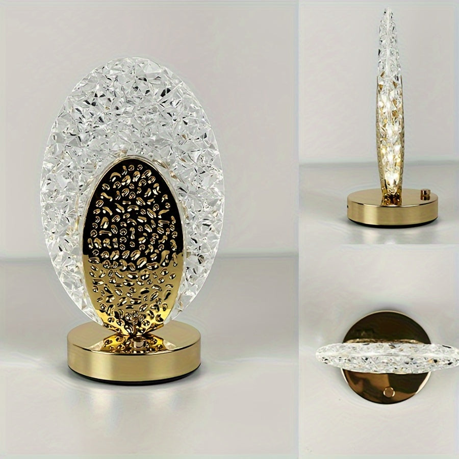 FeatherLamp - Touch-Control USB Table Lamp with Feather Design