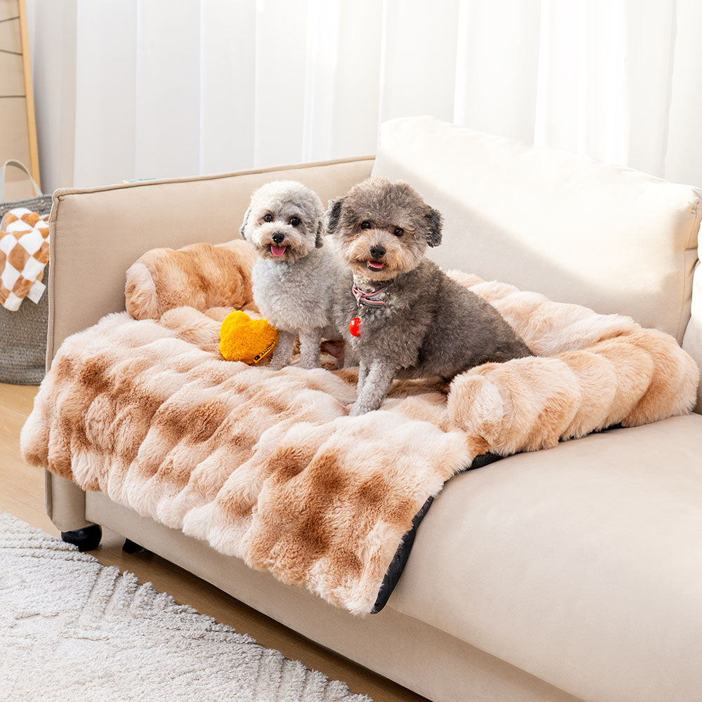 PlushNest - Plush Luxury Dog Sofa Bed
