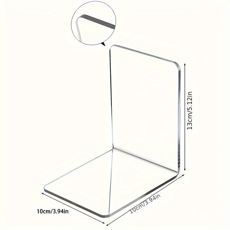 ClearView - L-Shaped Acrylic Book Holder