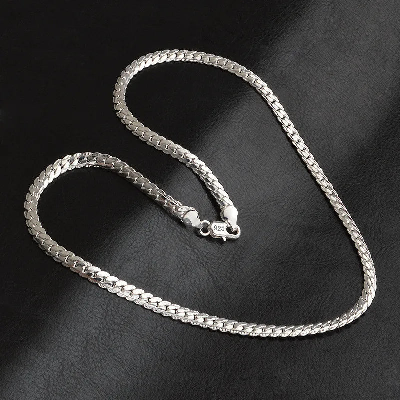 SilverGlow - Collier en argent 925 de luxe pour femme