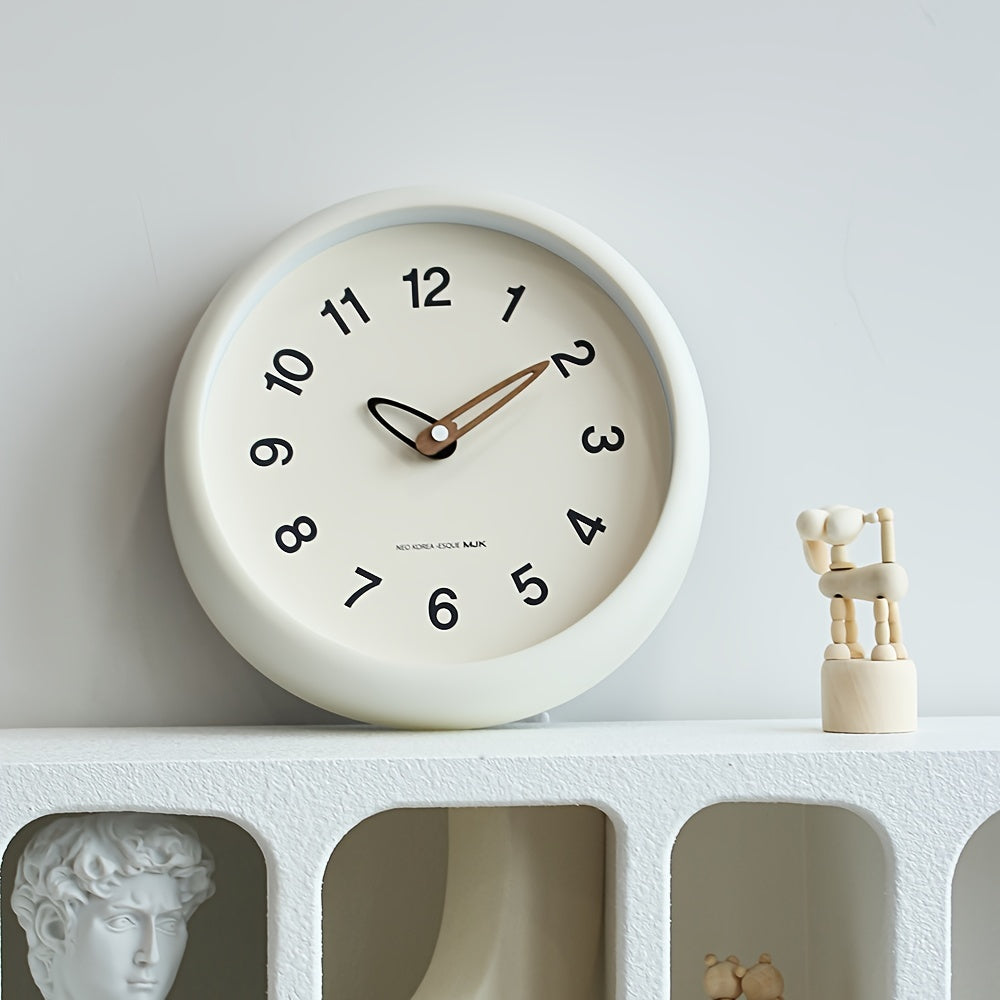 SilenceTime Clock - Elegant Silent 25cm Wall Clock
