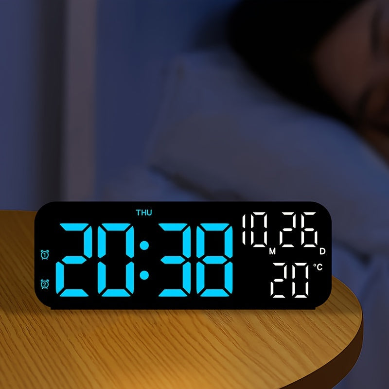DeskTime - Elegant USB Digital Clock with Date and Temperature