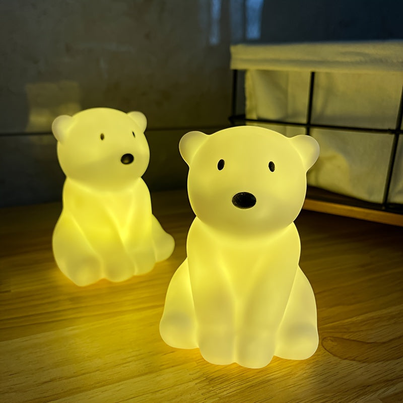 PolarGlow - Polar Bear LED Night Light for a Cozy Bedroom