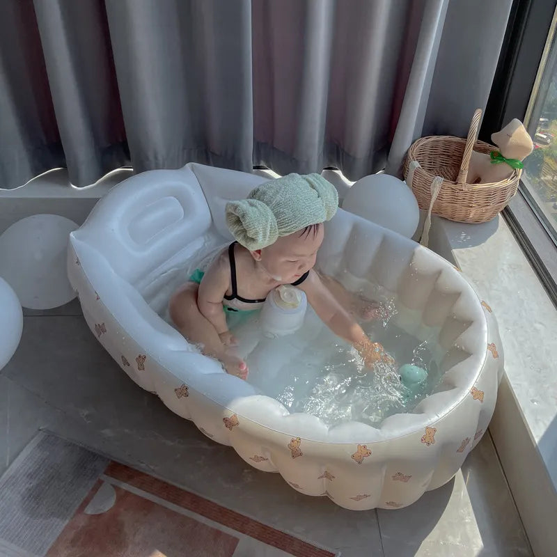 BabyBath Pro - Inflatable Portable Baby Bath Tub