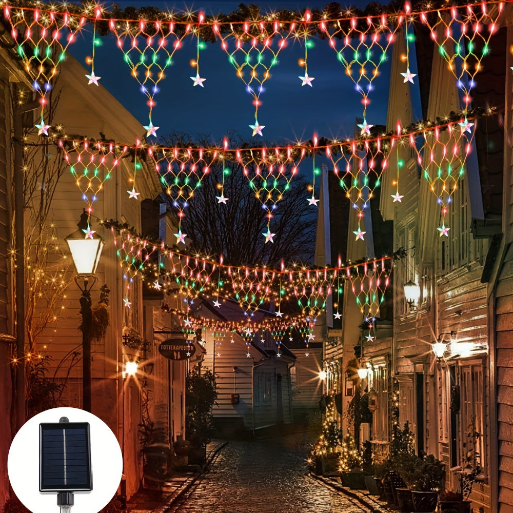 SolarTwinkle - 162 LED Solar Fairy Lights for the Garden