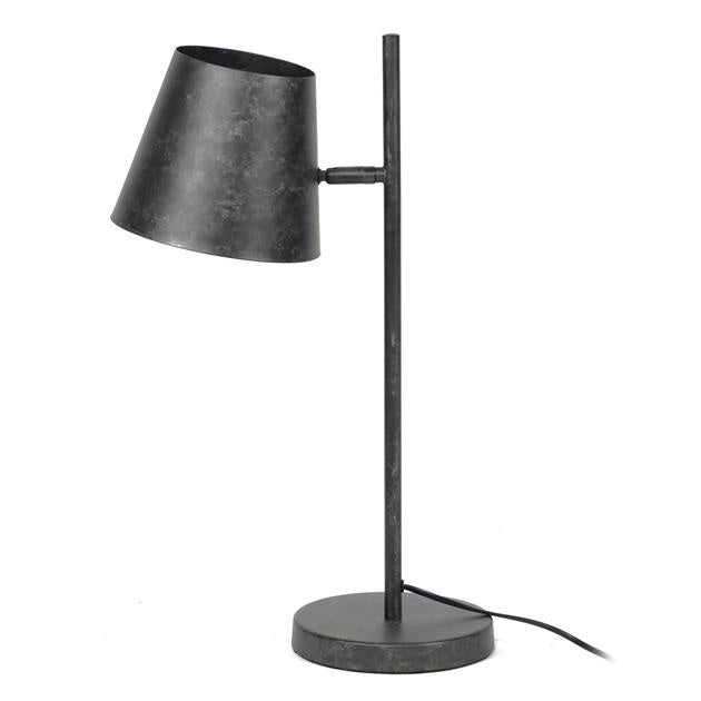 SiennaLamp - Industrial Anthracite Table Lamp