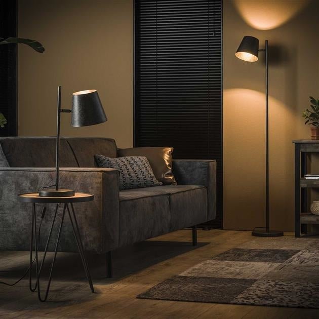 SiennaLamp - Industrial Anthracite Table Lamp