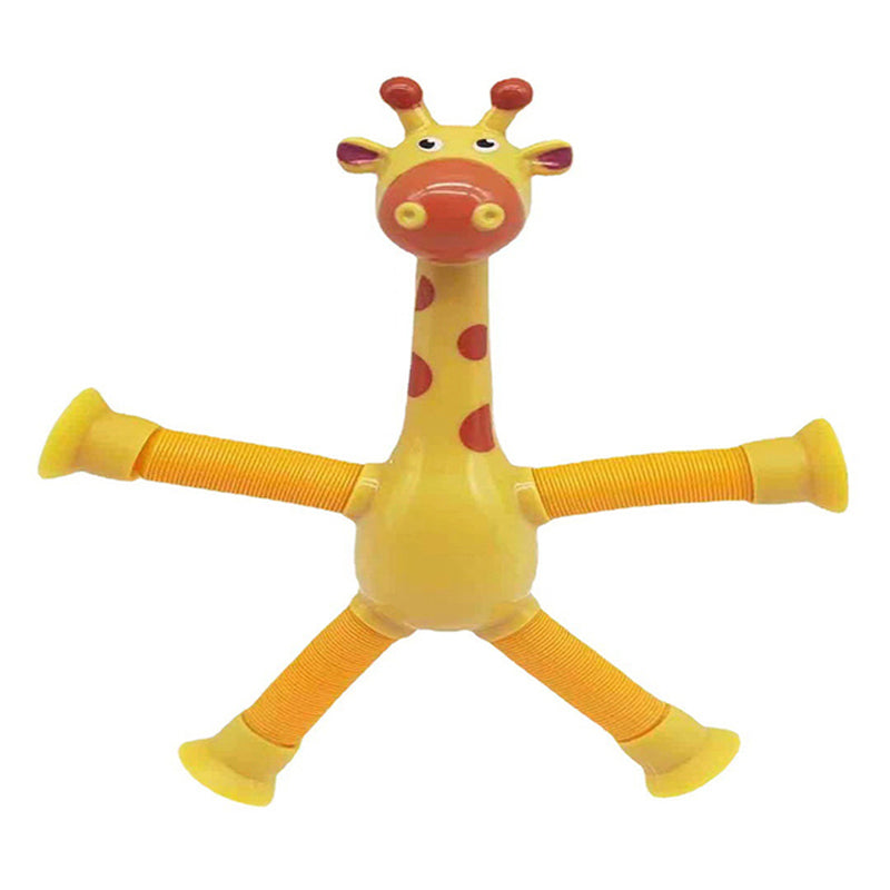 StretchGiraffe - Jouet Flexible à Ventouse pour Enfants