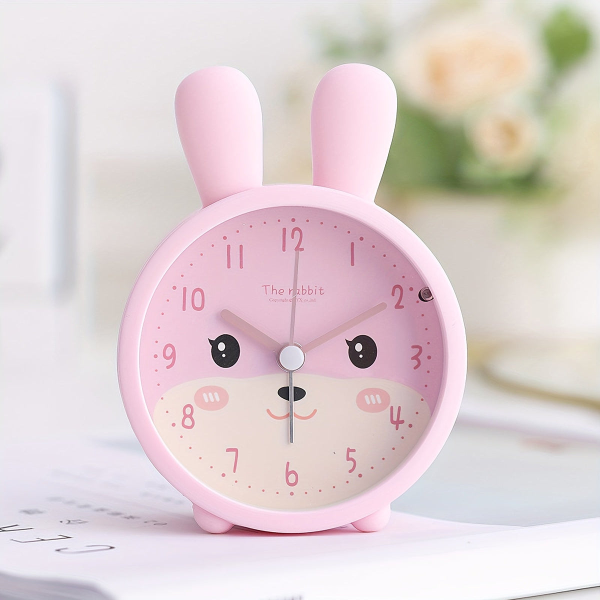 SilenTime - Silent Alarm Clock with Soft Night Light