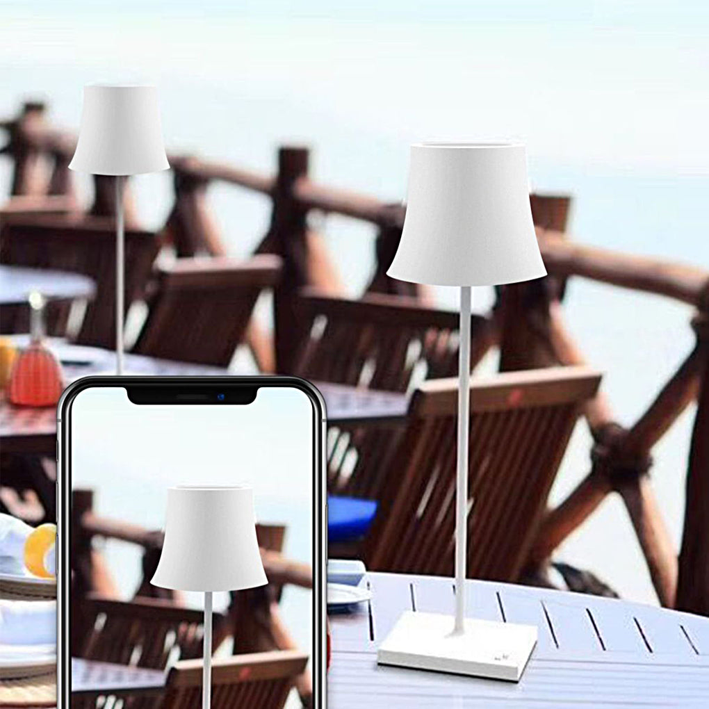 StylishGlow - Lampe de table tactile sans fil rechargeable