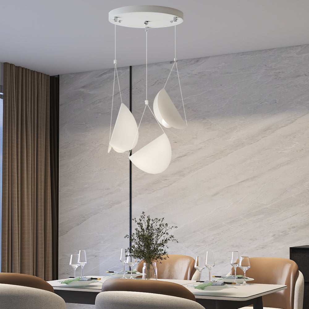 PureLuxe Pendant - Minimalist White Linear Suspension Light