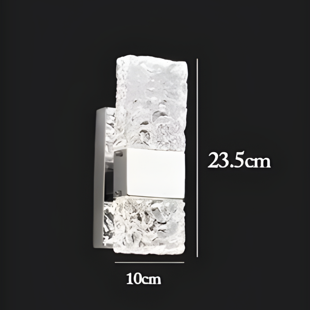 Radiance Arc - Crystal Wall Sconce for a Chic, Luminous Interior