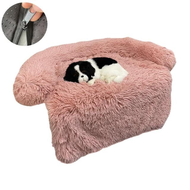 Quishy PetBed - Coussin Peluche Lavable pour Animal