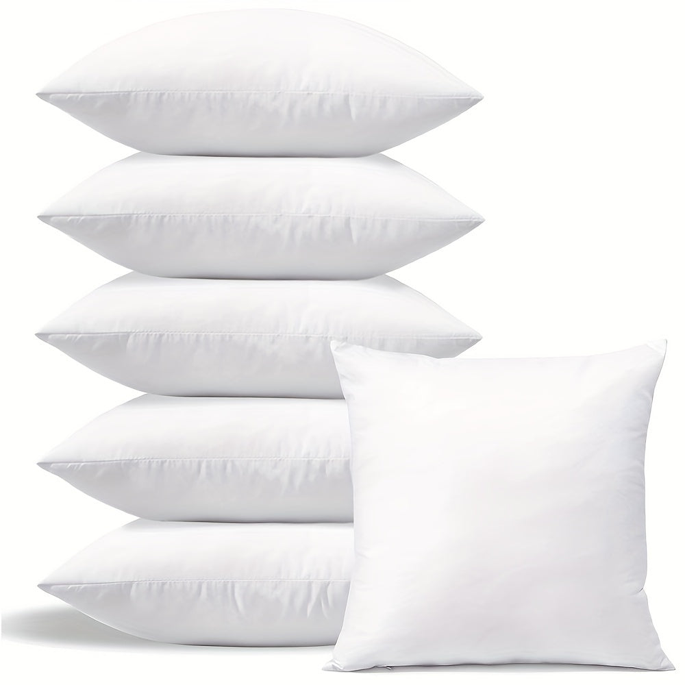 Cushion Comfort - Set of 6 Waterproof Plush Cushion Inserts