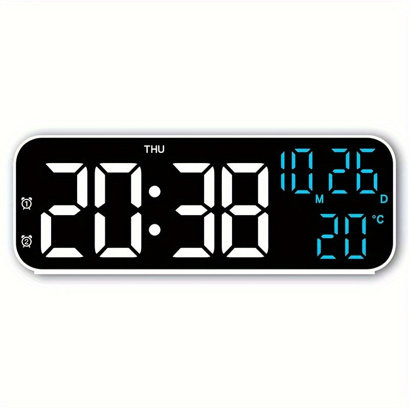 DeskTime - Elegant USB Digital Clock with Date and Temperature