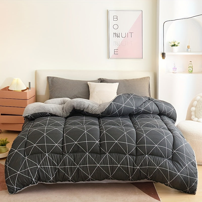 LoftWeave - Reversible All-Season Duvet with Geometric Patterns