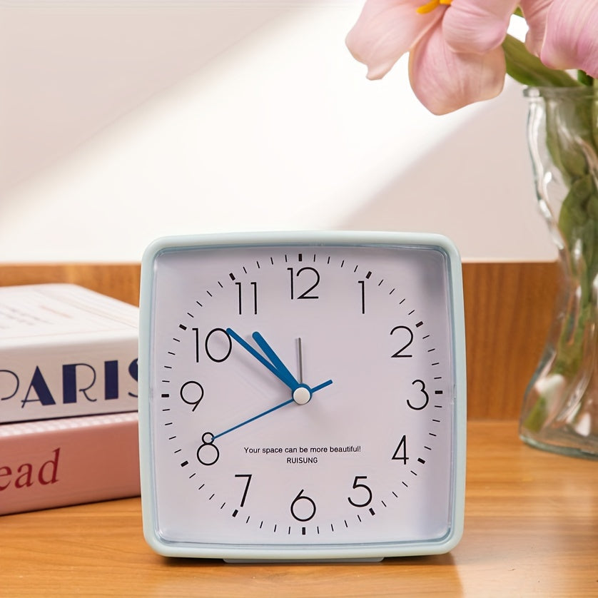 TickTockCharm - Minimalist Cartoon Analog Alarm Clock