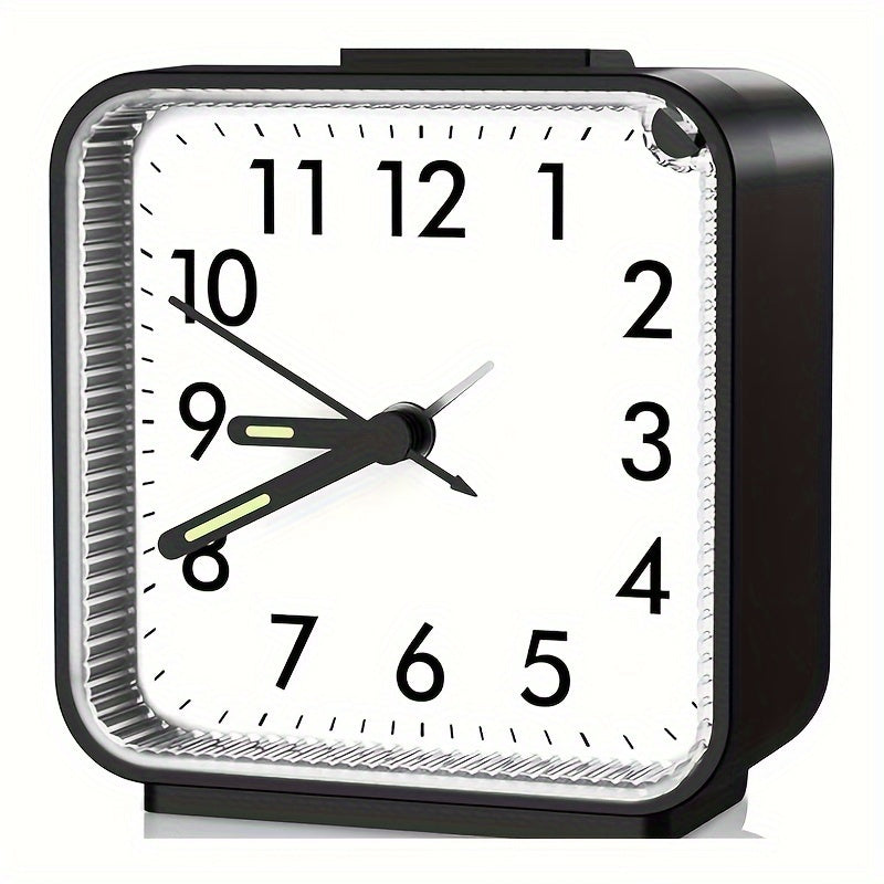 TimeEase - Elegant Alarm Clock with Luminous Hands