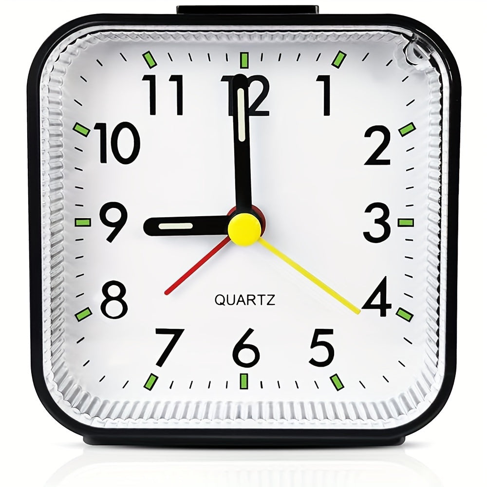 SilentWake Alarm Clock - Silent Bedside Alarm Clock with Night Light