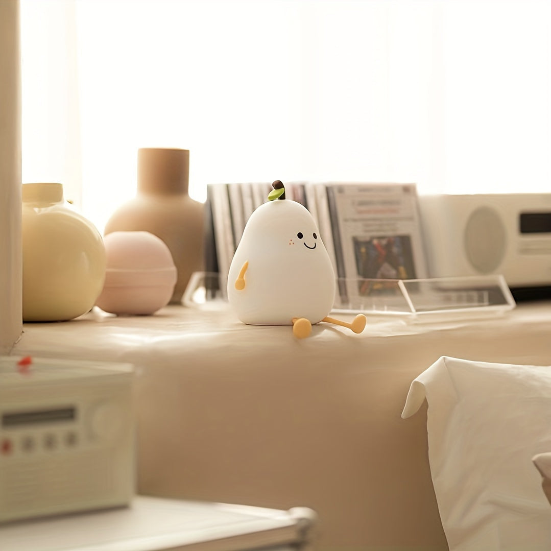 PearGlow Lamp - Rechargeable Dimmable USB LED Lamp