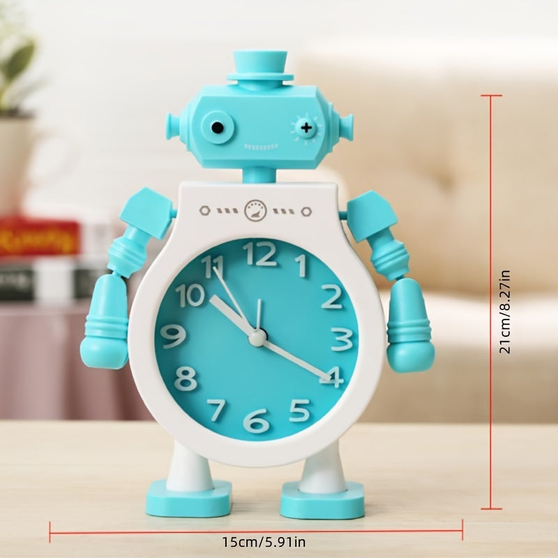 TimeBuddy Clock - Playful Robot Alarm Clock with Alarm and Timer