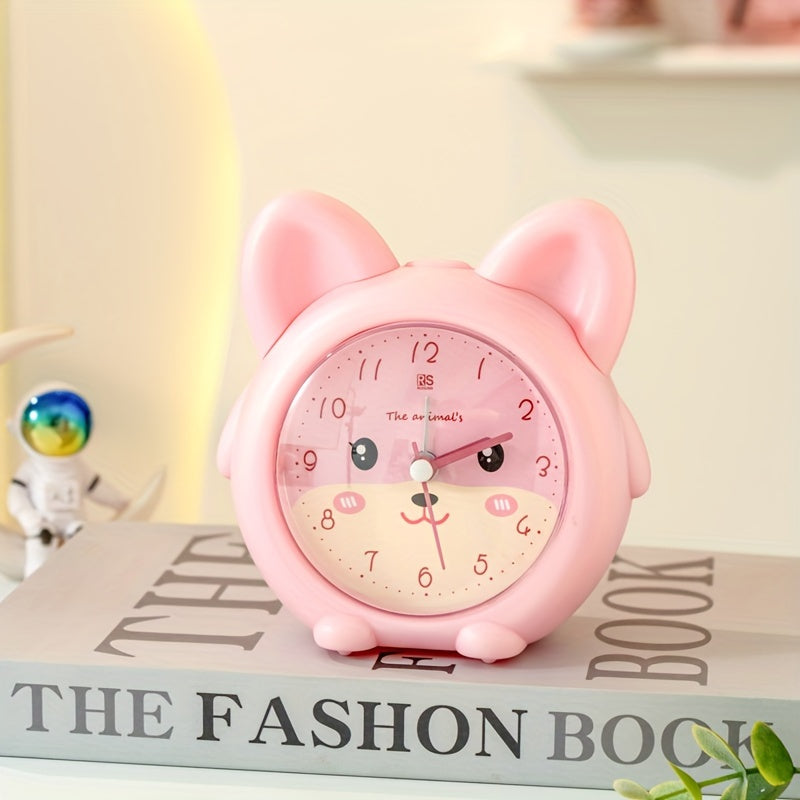 KittyGlow Clock - Cute Cat Alarm Clock with LED Light
